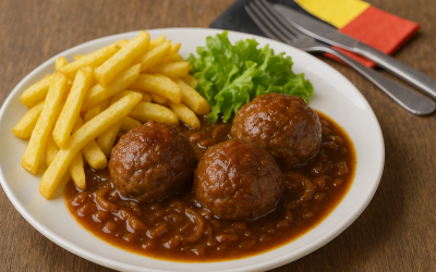 Boulets à la Liégeoise – façon Solidarité