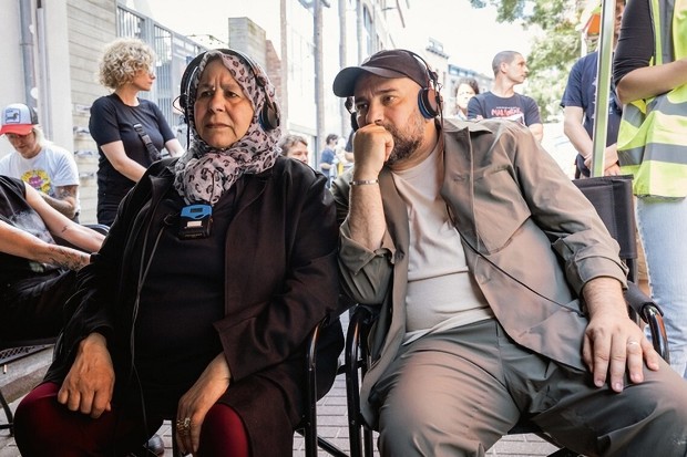 Les Baronnes ouvrent le 40e FIFF 2 Les Baronnes Mokhtaria Badaoui Nabil Ben Yadir © Michel Vertongen