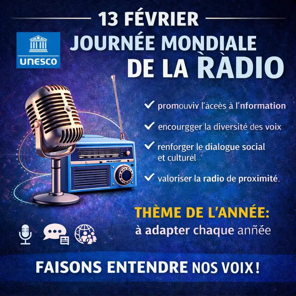 Journée mondiale de la radio 1 Journée mondiale de la radio