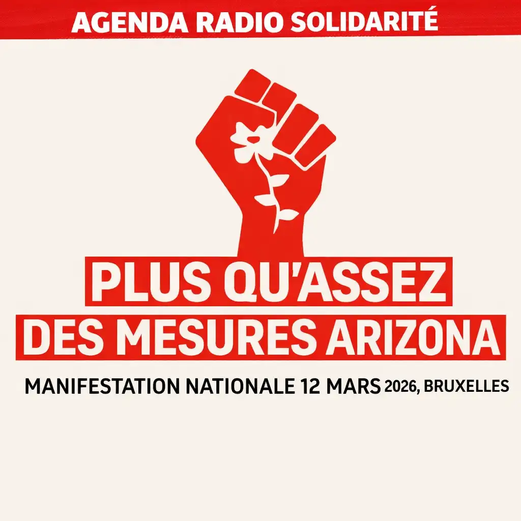 Manifestation nationale – Front commun syndical contre le gouvernement Arizona 1 Manifestation nationale – Front commun syndical contre le gouvernement Arizona