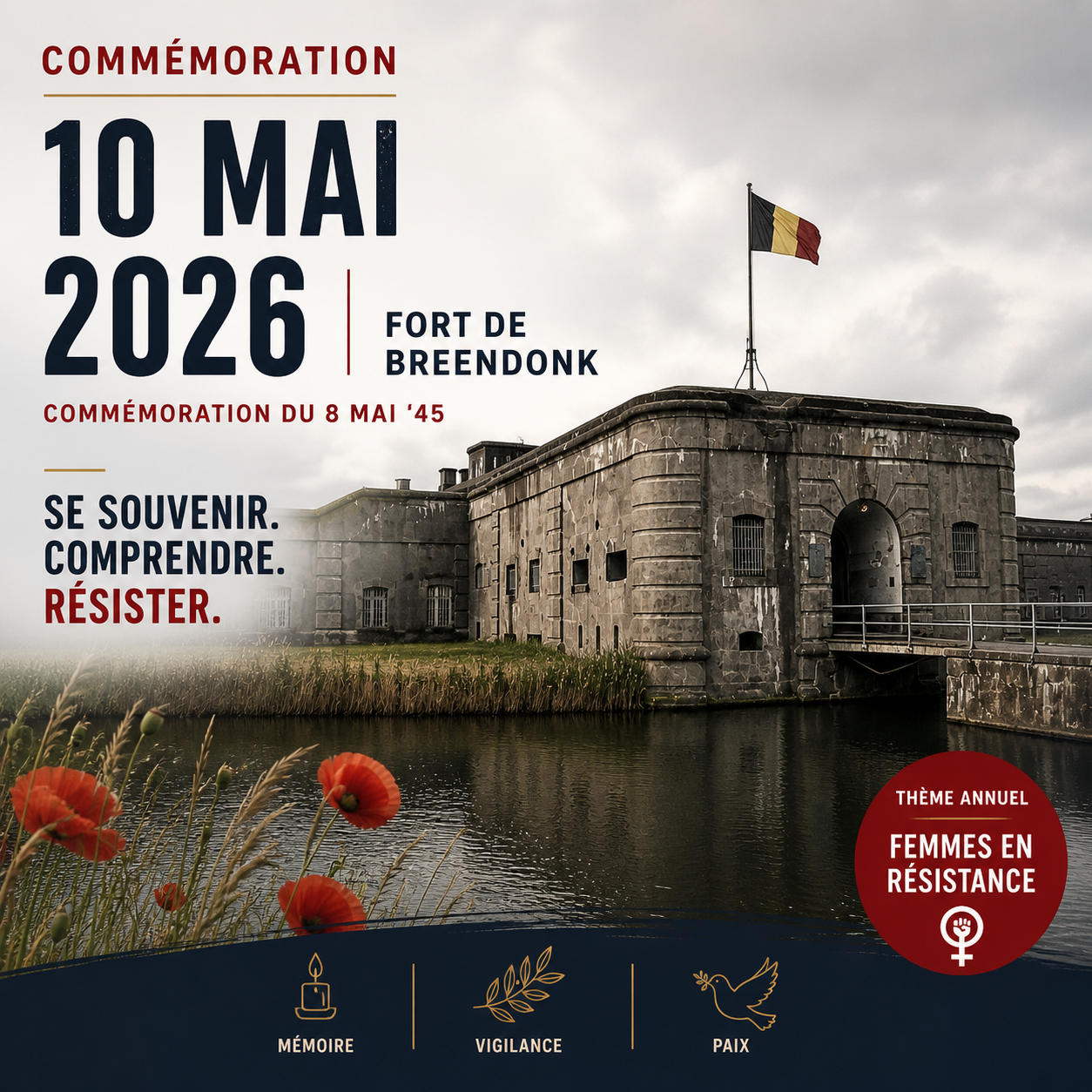 Fort de Breendonk — Mémoire vive et vigilance : quand l’histoire nous appelle à résister