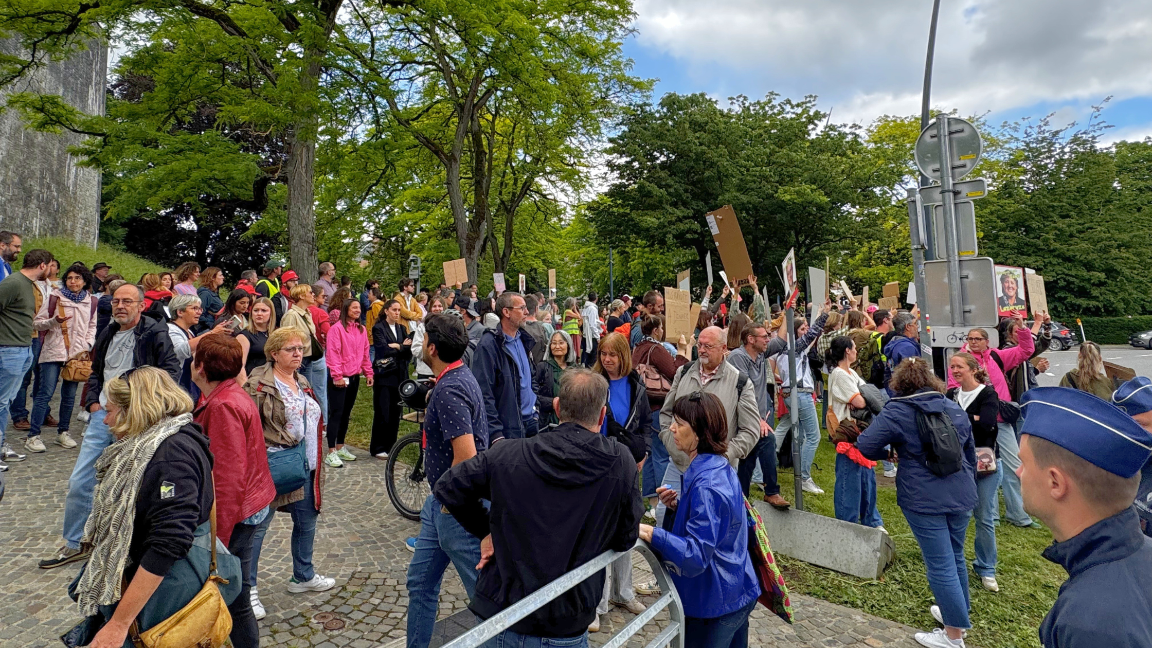 Namur : les étudiants prennent la rue 10 342