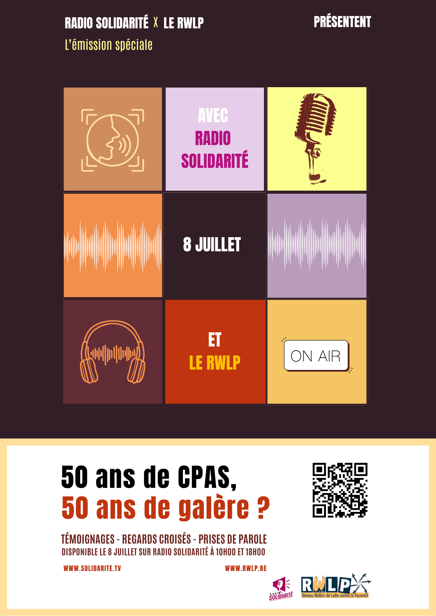 Affiche Emission 24 juin 2026 CPAS 50 ans